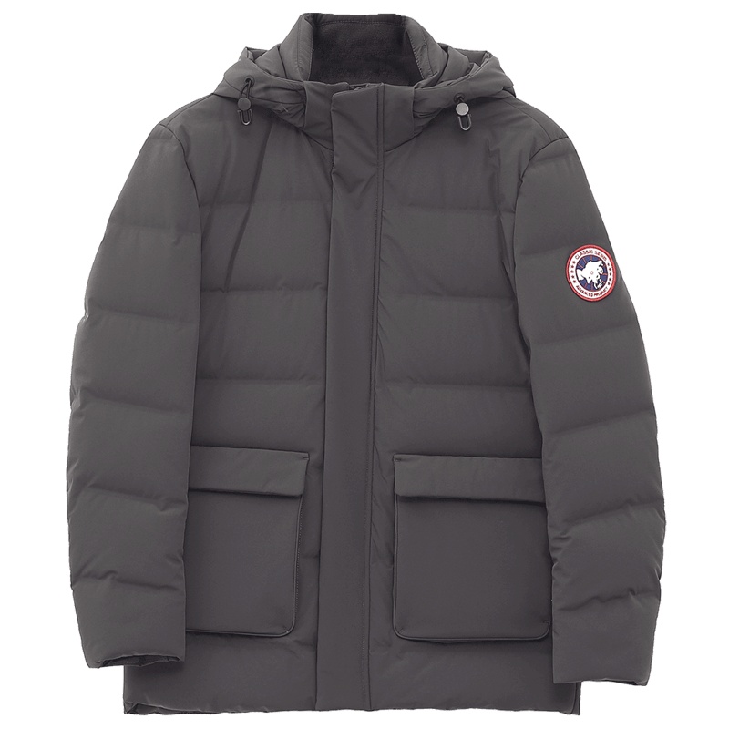 GOLF/高尔夫经典时尚多色白鸭绒保暖加厚连帽外套羽绒服男款羽绒服