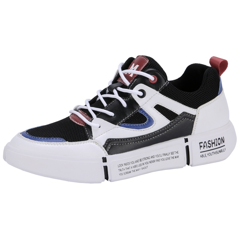 木林森男鞋休闲鞋男运动个性鞋子男春秋季青少年鞋旅游鞋潮鞋韩版潮流休闲英伦百搭男士休闲鞋