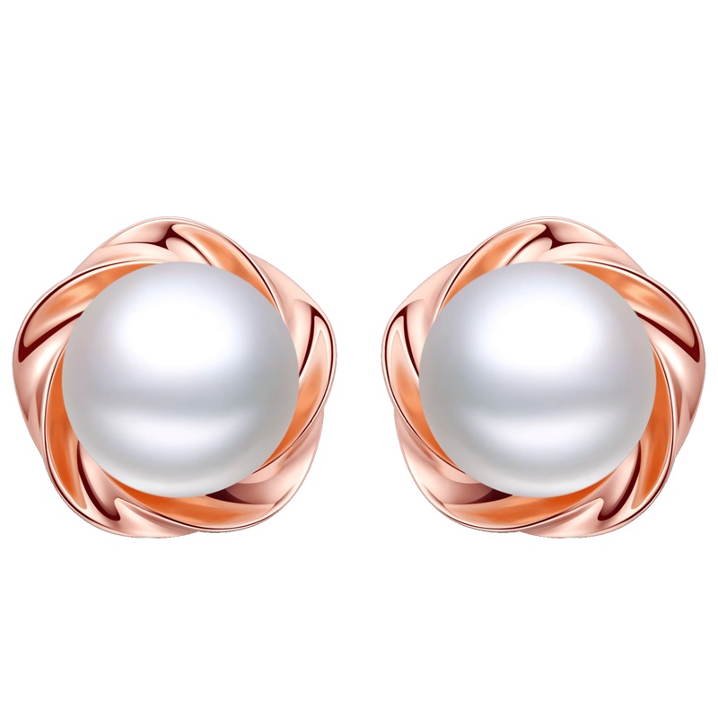 佰色传情珍珠耳环女气质明星复古纯银耳饰欧美夸张大牌耳坠