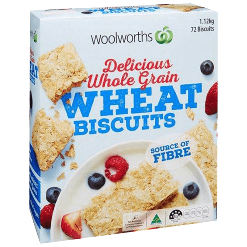 [减肥达人推荐]Woolworths 即食麦片 低脂全谷物高纤谷物早餐 1.12kg/盒 方便速食 澳大利亚进口