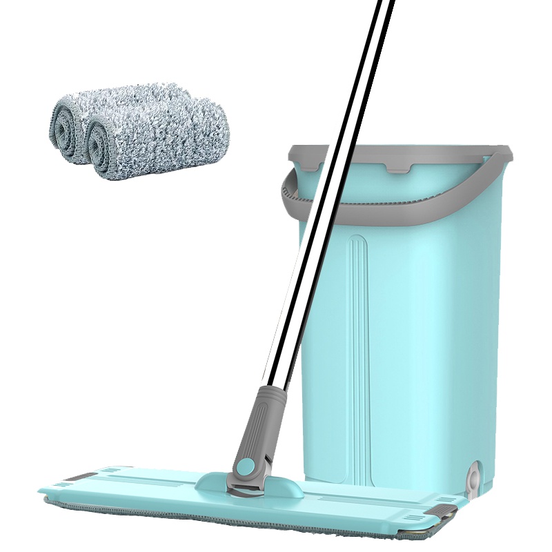 【太太乐拖把 质保5年】刮刮乐桶 懒人免手洗不锈钢平板拖把 拖布家用木地板瓷砖旋转墩布洗脱合一自动刷