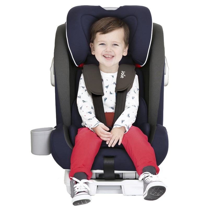 英国Joie巧儿宜汽车儿童安全座椅ISOFIX/LATCH双接口 9个月-12岁盖世战神C1504A 英国蓝