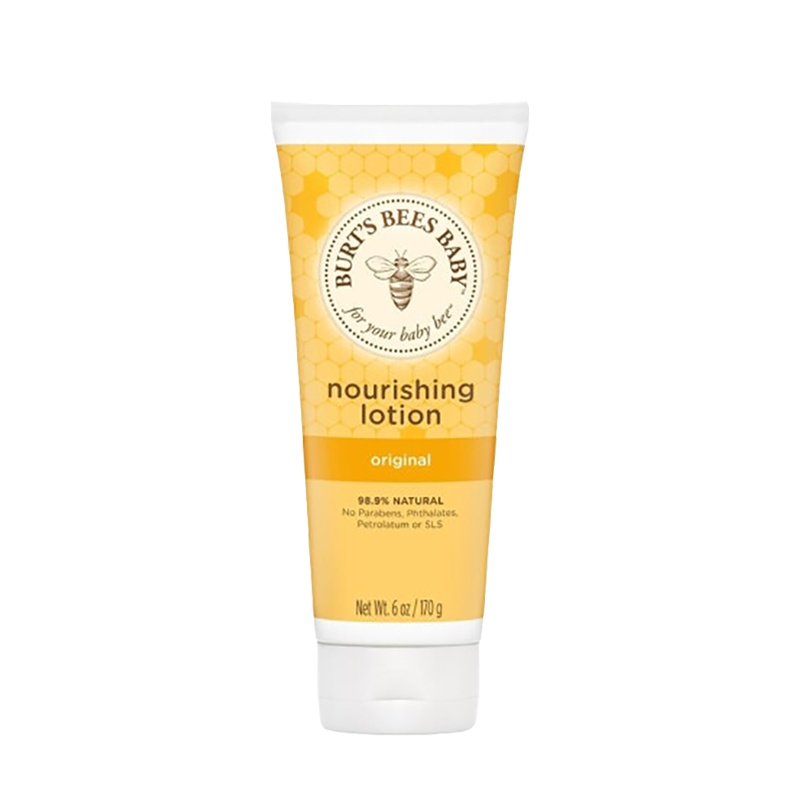 美国进口伯特小蜜蜂 宝宝儿童天然婴童润肤乳 170g/支 保湿滋润护肤 无香料配方*2支装