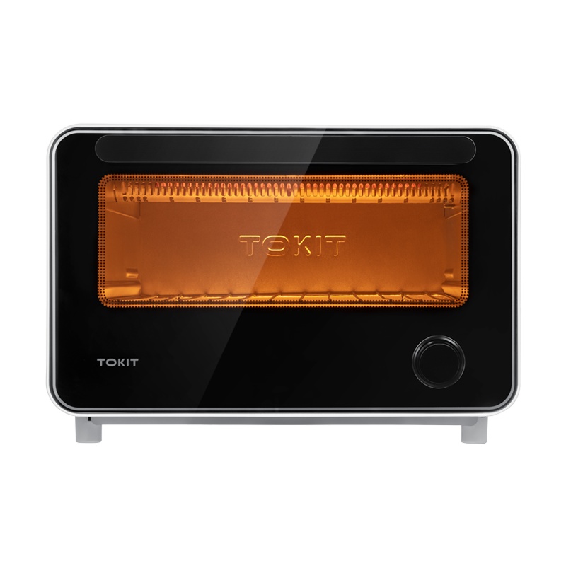 小米生态链TOKIT迷你碳纤维智能电烤箱12L家用台式烘焙全自动多功能无需预热智能APP操控支持米家mijia