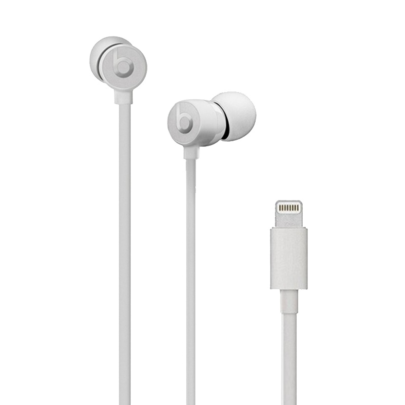 [二手99新]Beats urBeats3 入耳式耳机有线耳机 闪电接头-丝绸银-仅拆封