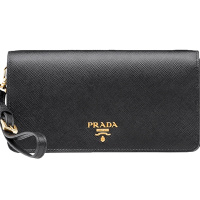 【预定】20春夏款PRADA Saffiano 皮革迷你手袋单肩包 18.5*9.5*3CM