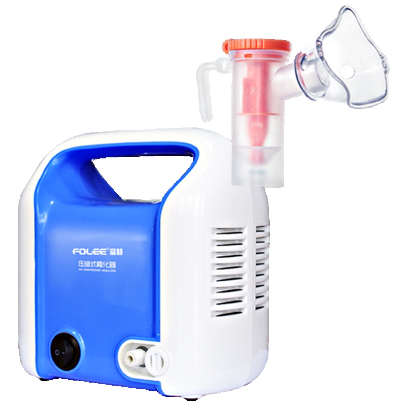 富林FOLEE压缩式雾化机W004-A 绿色老人儿童家用雾化器