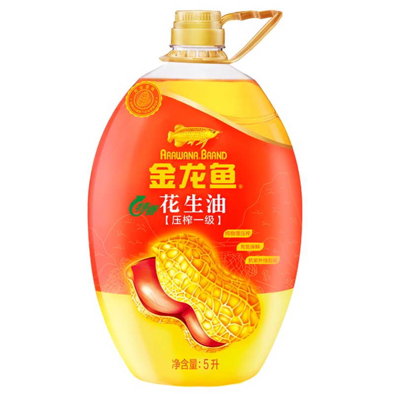金龙鱼 特香花生油5L