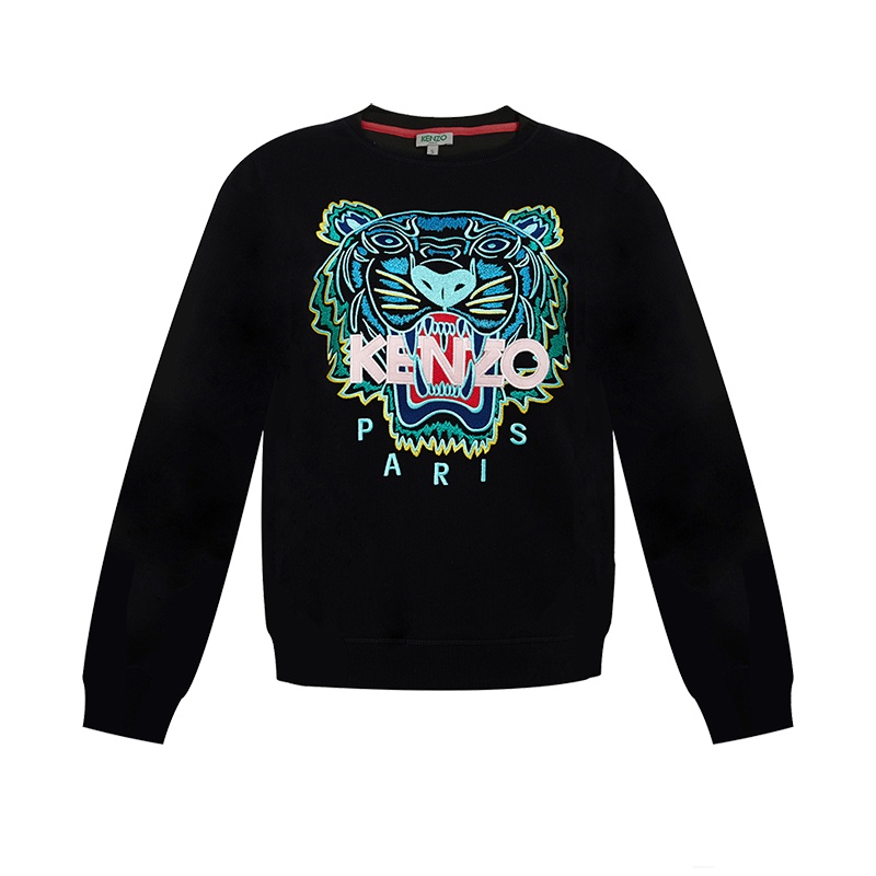 KENZO 高田贤三 2020新款 女士经典虎头印花卫衣高端女士卫衣/帽衫
