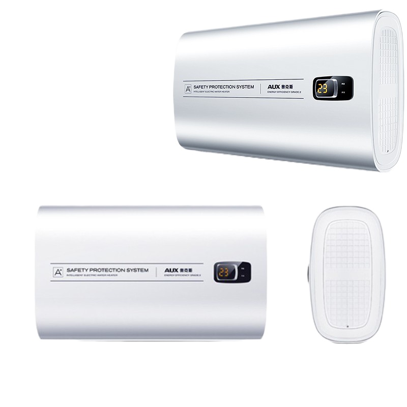 SMS-80SC52热水器家用电80升扁桶超薄洗澡壁挂家用AUX/奥克斯(3台/组)