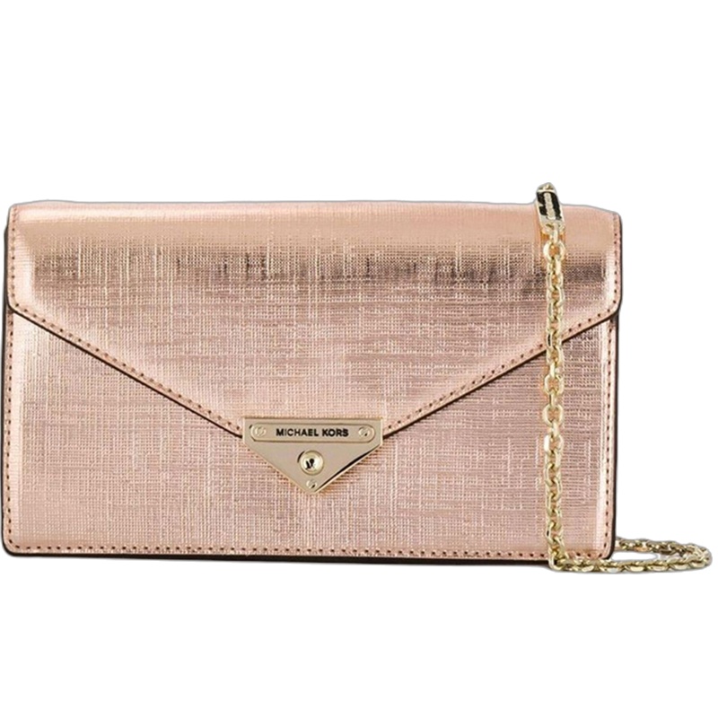 【直营】Michael Kors 迈克·科尔斯 粉金色女士斜挎包 女 30H9LGHC6M-BALLET