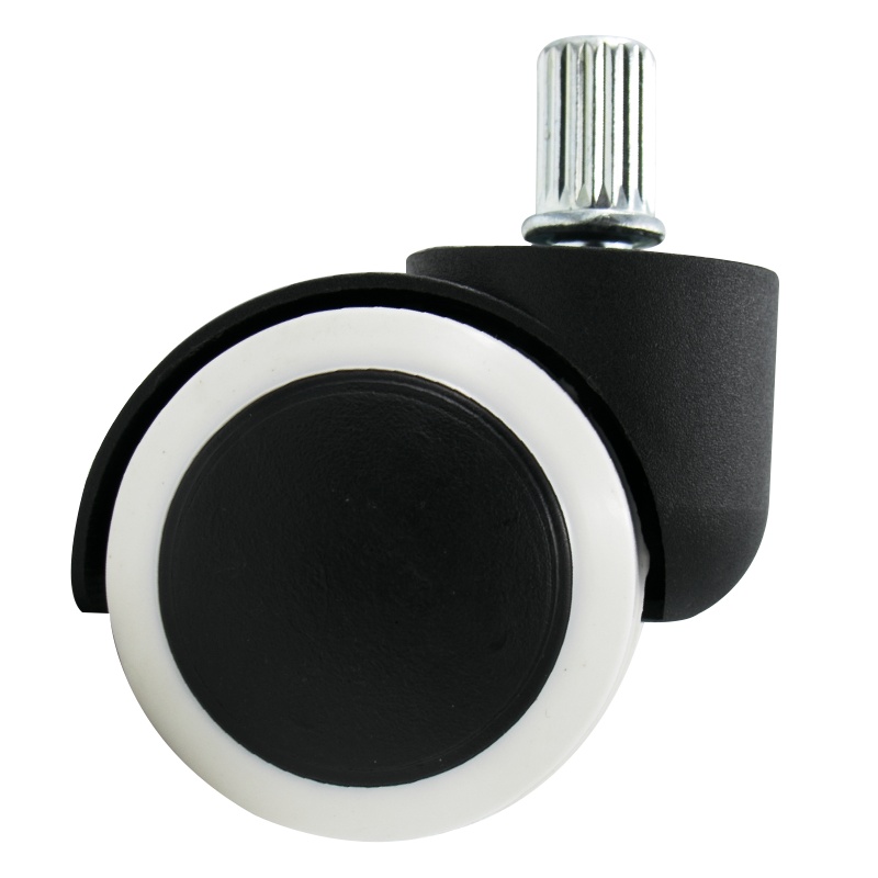 海斯迪克 gnjz-100 万向轮转椅轮子 滚轮轱辘通用办公电脑椅子 家具脚轮电脑椅滚轮2寸 插丝款4个