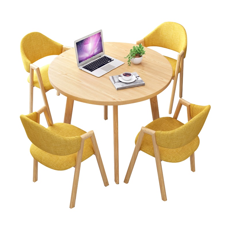 鑫金虎 办公家具简约现代接待桌椅组合洽谈桌店铺会客桌椅办公室休闲洽谈桌