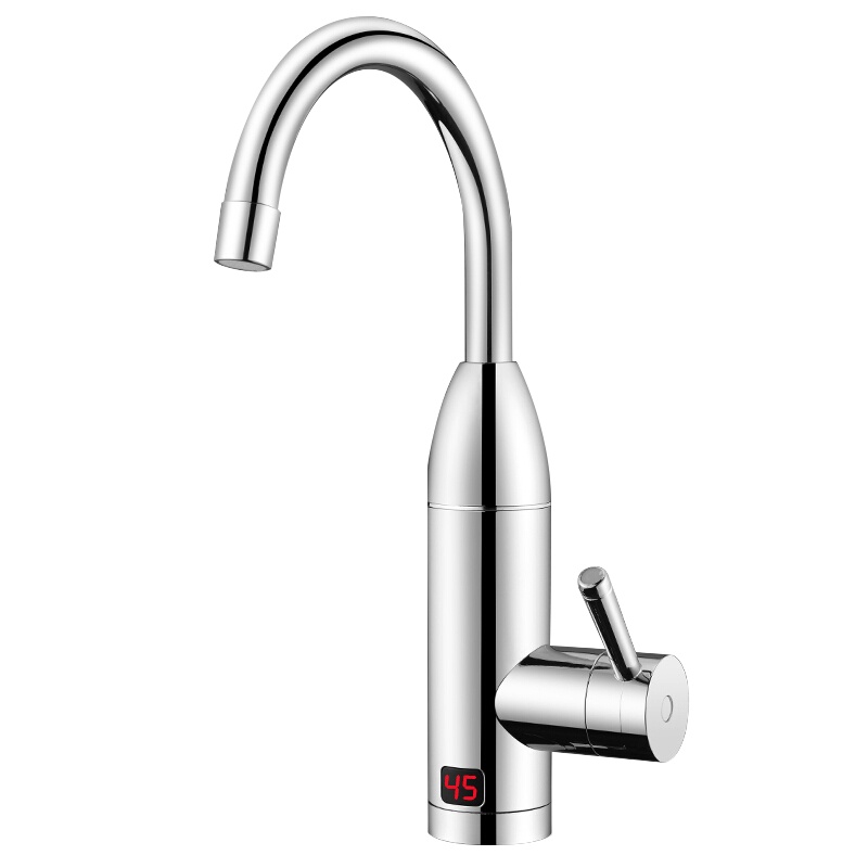 南极人 WM-001-D1 电热水龙头侧进水银色带漏保