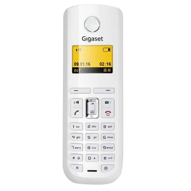 集怡嘉(Gigaset)电话机C585套装(珍珠白)
