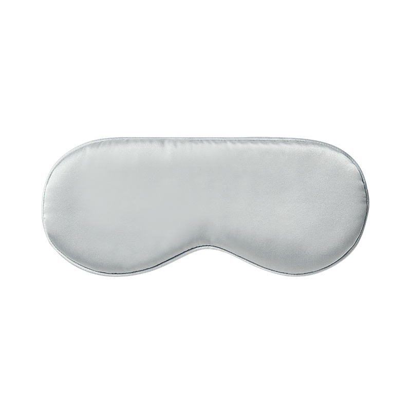 小米8H真丝时尚眼罩桑蚕丝透气抗菌睡眠遮光眼罩缓解眼疲劳ZS1-晨曦灰