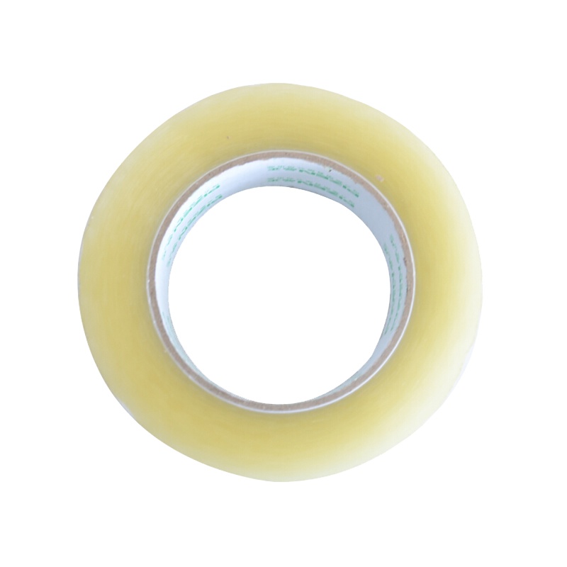 得力 30913 透明胶带大号宽胶带大卷封箱胶带宽4.8cm胶带封箱带 48mm*100y*45um