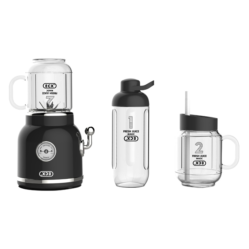 网红杯具熊(BEDDYBEAR)官方正品ECX家用电机全自动榨汁杯料理机果汁机电动果蔬榨汁机水果碰碰机-明星倾力推荐同款