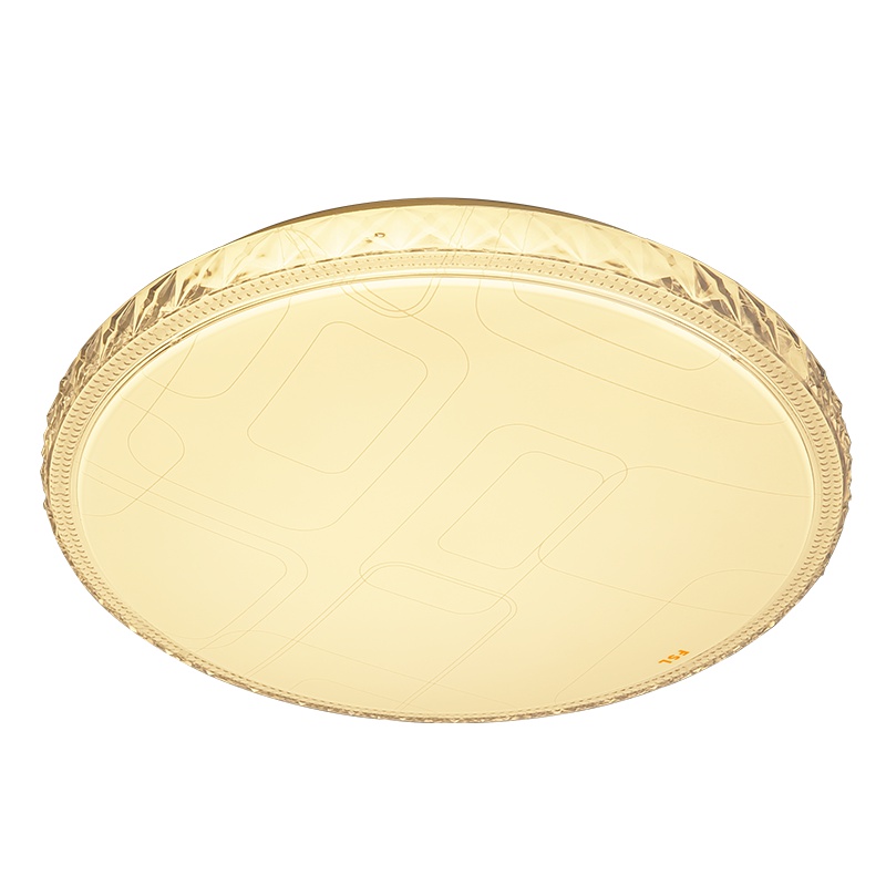 FSL佛山照明 LED吸顶灯圆形亚克力简约现代创意三色变光20M2客厅主人房卧室书房餐厅灯