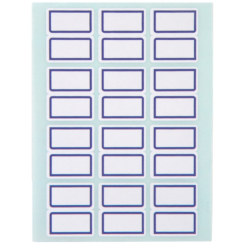 得力7194不干胶办公标签贴 价格标贴小标签贴纸 分类口取纸强粘性 24x27mmx12枚