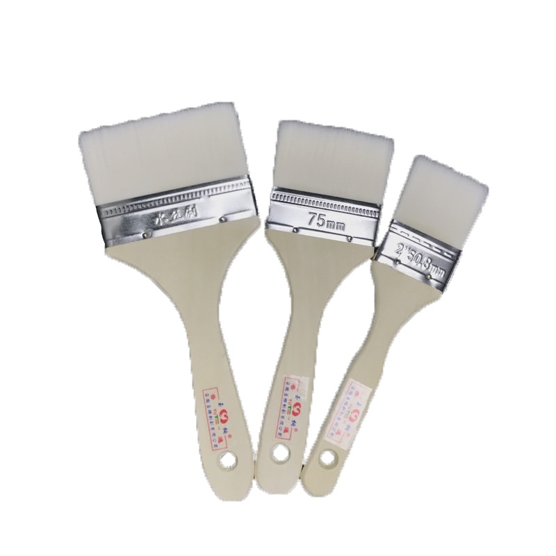 木柄软毛刷水漆油漆烘焙工具刷1寸 10个装工具包