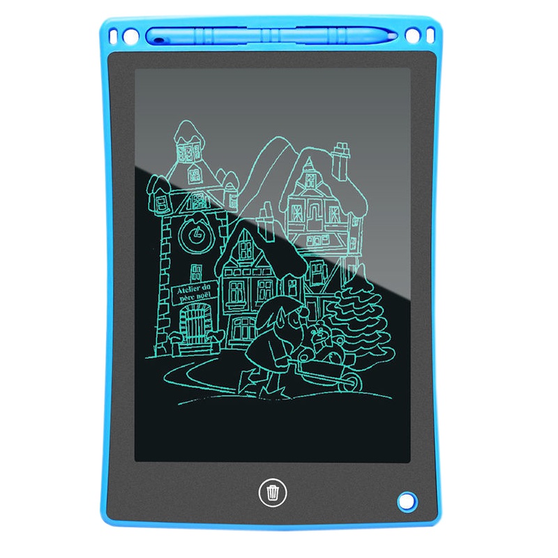 启融 10英寸高亮笔迹液晶手写板儿童涂鸦学习办公用品记事本手绘板 儿童电子画板涂鸦绘画板启融