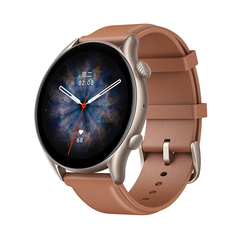 官方自营 Amazfit跃我 GTR 3 Pro戈壁棕 智能手表华米GPS跑步运动健康游泳防水男女多功能血氧监测21天长续航手环 苹果华为小米荣耀OPPO手机通用 男女通用