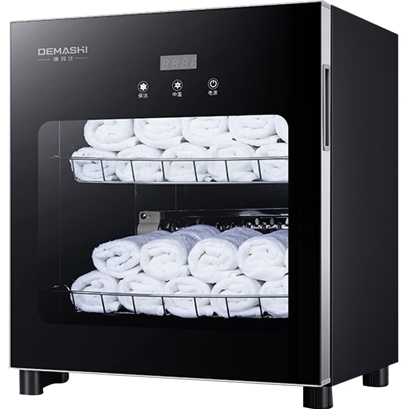 德玛仕（DEMASHI）ZTP30Y-1毛巾柜 商用立式紫外线 小型迷你家用衣物美容院理发店专用两层大容量保洁柜