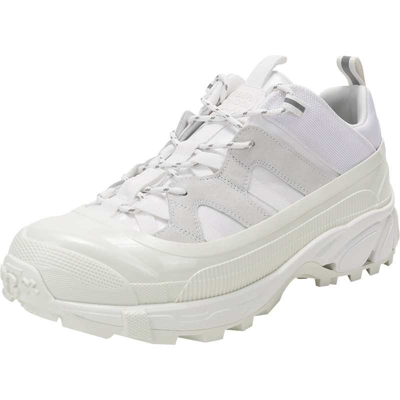 博柏利/巴宝莉 BURBERRY 男款织物/小牛皮反绒面革Arthur系带休闲运动鞋老爹鞋80203471