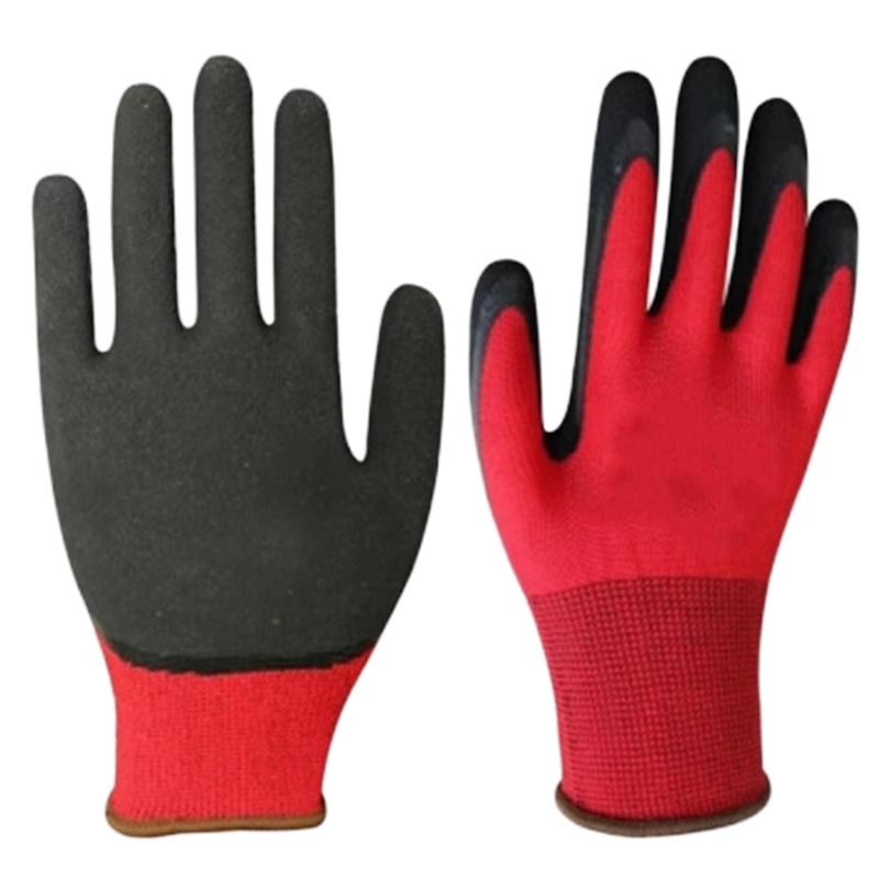 林家鸿业(LiNkA) 防滑耐磨透气乳胶发泡劳保手套S/M/L