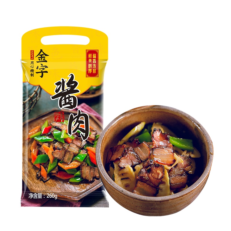 金字风味酱肉260g酿造酱油酱制五花酱油肉浙味醇香蒸蒸即食