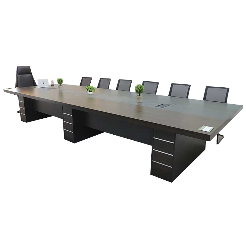 麦格尚 办公桌MGS-BGZ-M110 会议桌 长条谈判会客桌 长形办公桌480*160*76cm 会议桌