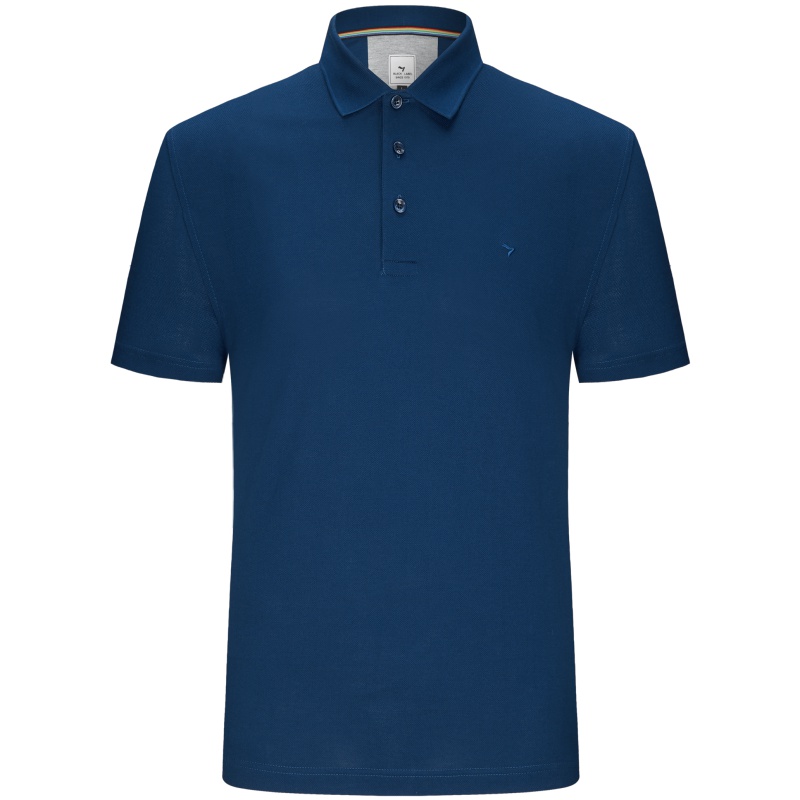 柒牌SEVEN男装商务休闲短袖T恤青年男士纯棉丝光棉polo衫 12色可选