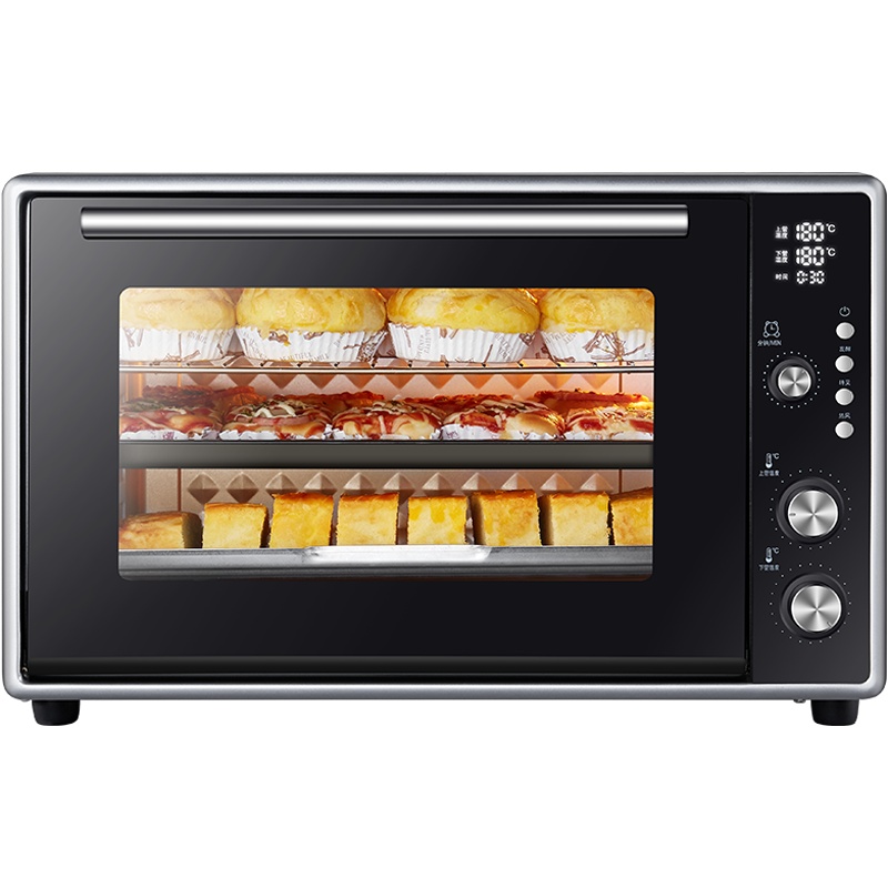 Hauswirt/海氏 F50 微电脑式电烤箱家用烘焙多功能热风循环全自动50L大容量