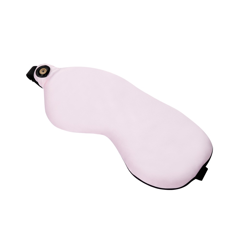 洛邦尚品（LBSP）DRH01 智能恒温蚕丝眼罩usb充电热敷护眼仪远红外发热男女缓解眼疲劳加热 粉色