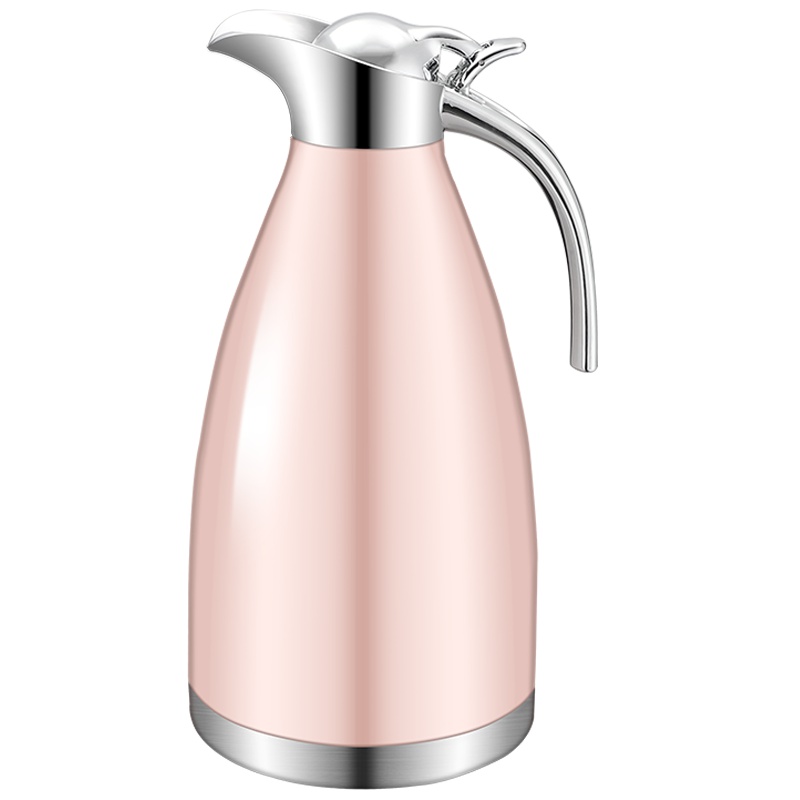 苏德乐304不锈钢保温水壶家用热水瓶大容量暖水壶保温瓶开水瓶欧式壶2升