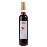 慕拉(MOULA)甜红葡萄酒自酿葡萄酒甜型冰红甜酒女士微醺葡萄酒500ml /瓶*1