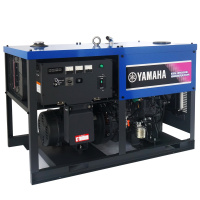正品YAMAHA日本原装进口雅马哈柴油发电机组额定16KW单相EDL21000E四冲程四缸静音电起动2大型商用铁路工程