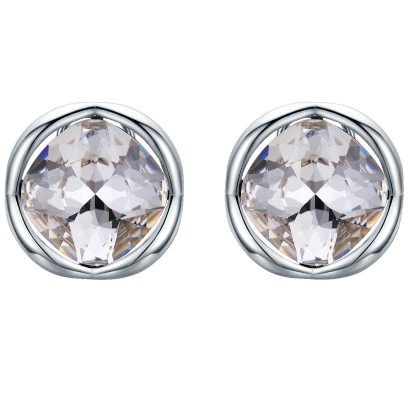 佰色传情纯银高级感耳环新款潮网红耳饰法式复古个性时尚夸张耳钉