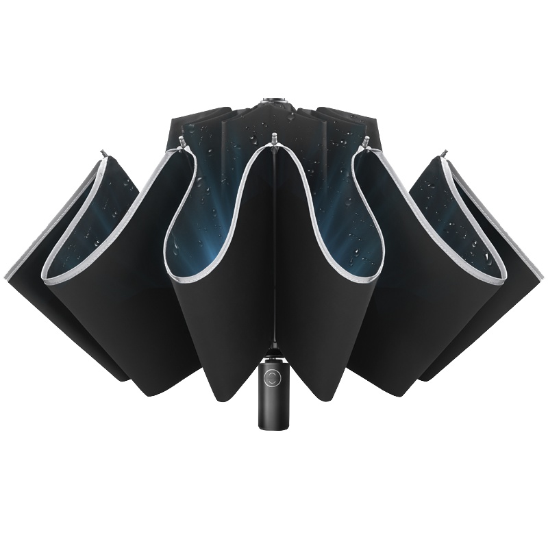 全自动雨伞男士自开自收女晴雨两用伞防风三折大号加固折叠伞 B2B商品