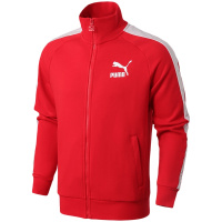 PUMA彪马男装T7运动服休闲保暖加绒针织外套530268