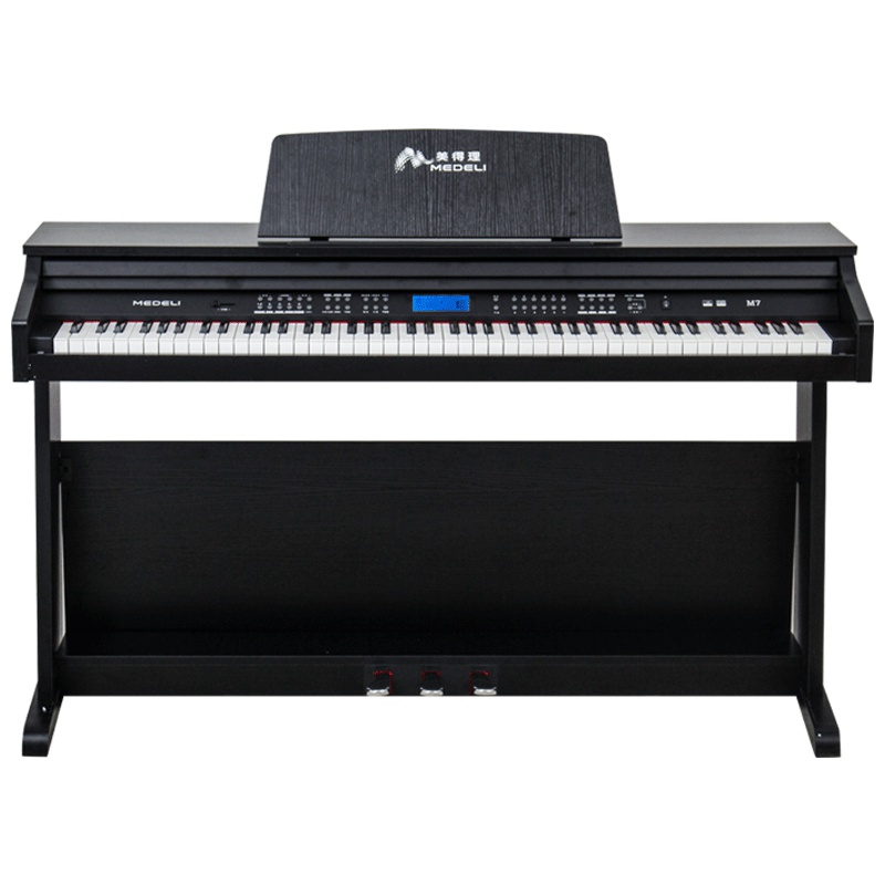 美得理电钢琴M7/M8成人88键力度重锤家用专业初学智能电子电钢顺丰/德邦