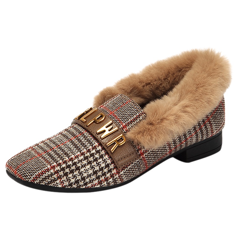 达芙妮新款平底休闲低跟女鞋