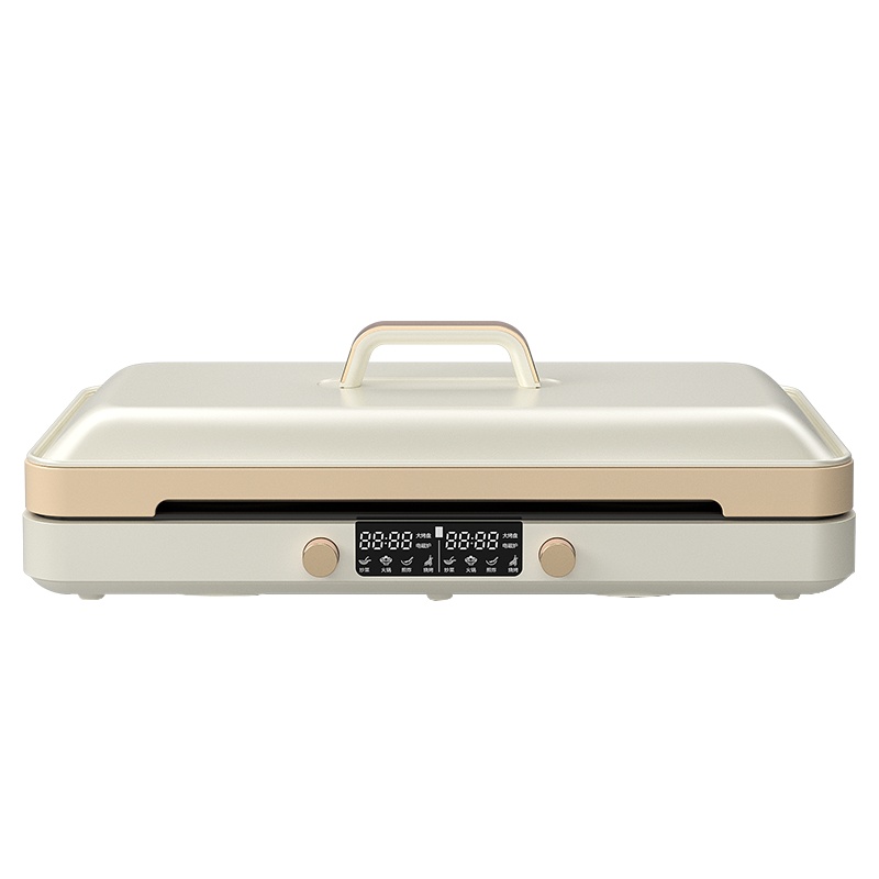 荣事达畅嗨盘IH多功能料理盘多用途锅电烤盘多功能料理锅网红多功能锅煎烤锅定时21-CS02A