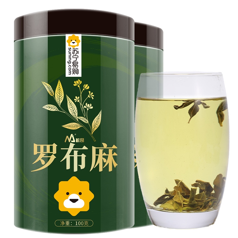 敏昂(M) 新疆罗布麻茶 600克(100g/瓶*6瓶)