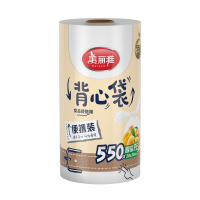 美丽雅 家用冰箱食品冷藏冷冻pe材质厚实大号连卷式背心保鲜袋30*38cm*550个入