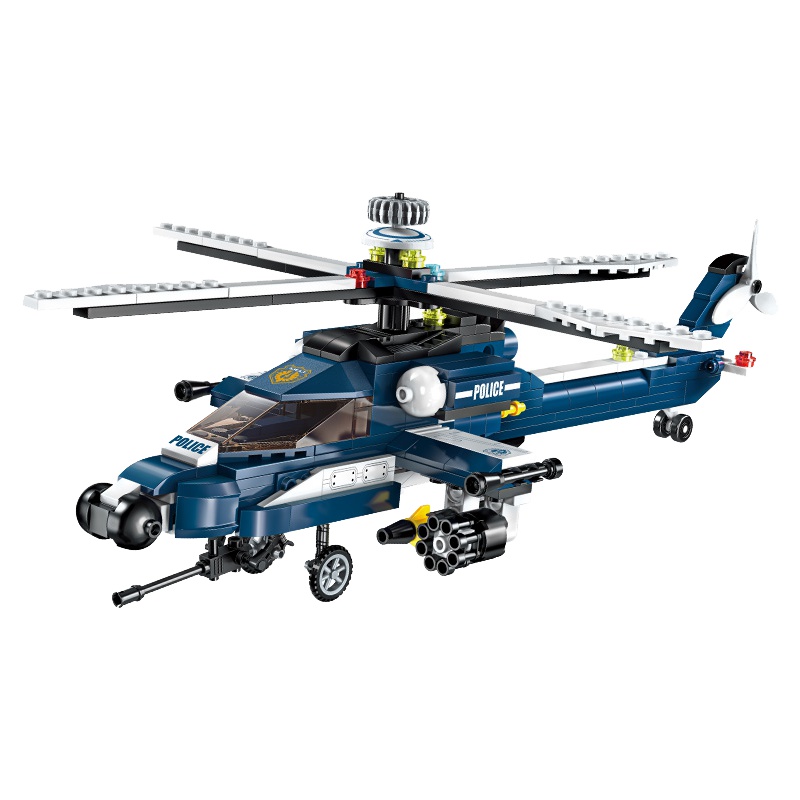 启蒙 组合变形系列 风暴武装直升机 (套装)