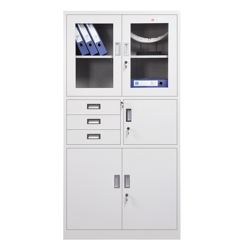 全简家具文件柜办公柜钢制铁皮柜资料柜档案柜储物柜偏三保文件柜