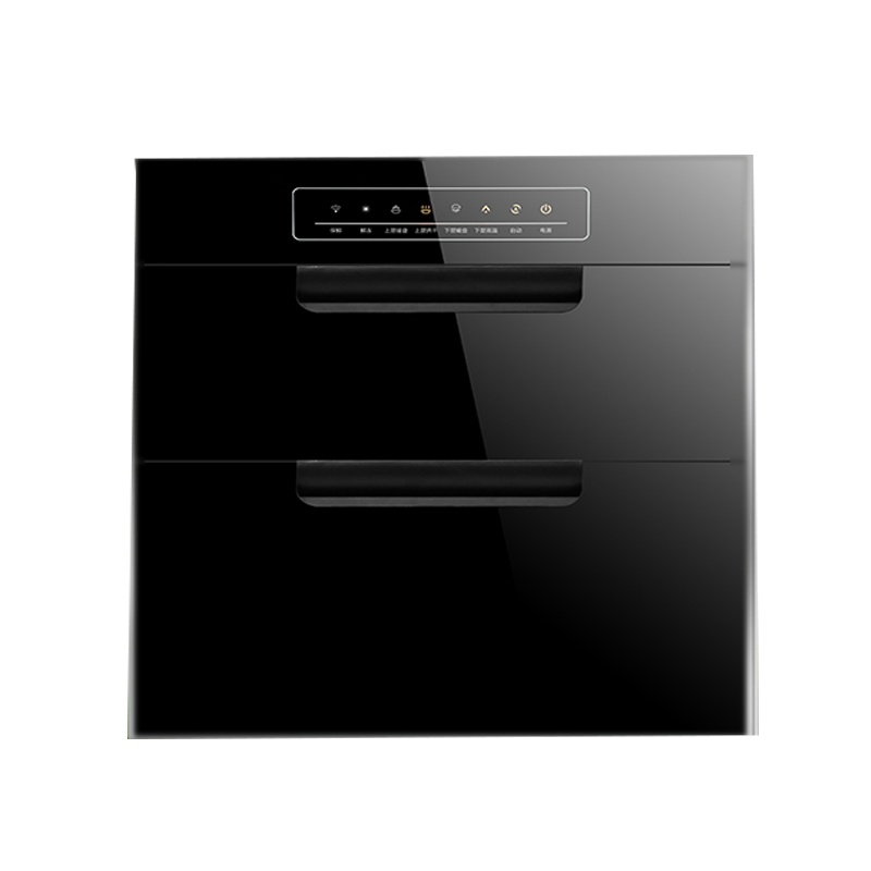 纳丽雅嵌入式消毒柜家用小型厨房橱柜三层120L大容量高温消毒碗柜镶入式_豪配款八功能烘干高温消毒两层100升