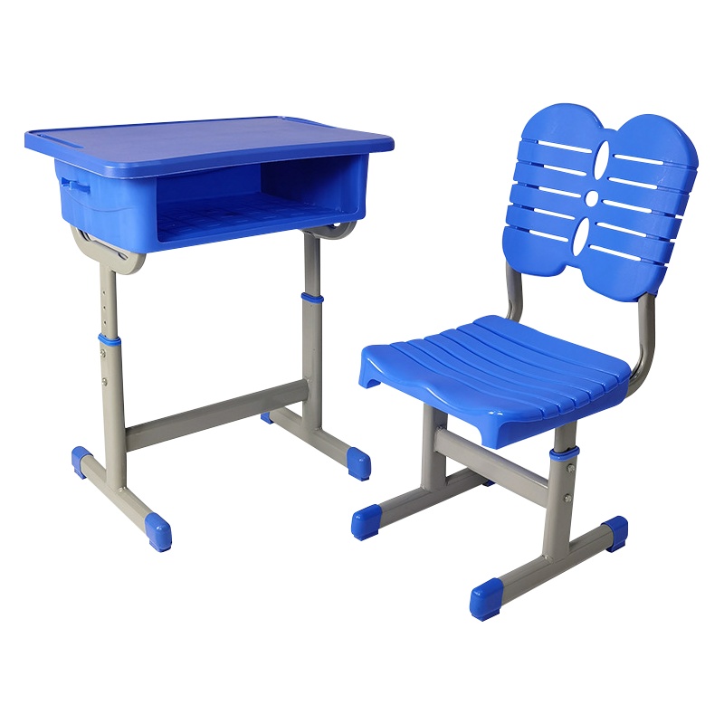 东升顺中小学生培训补习班学习桌学校写字桌套管升降塑钢课桌椅